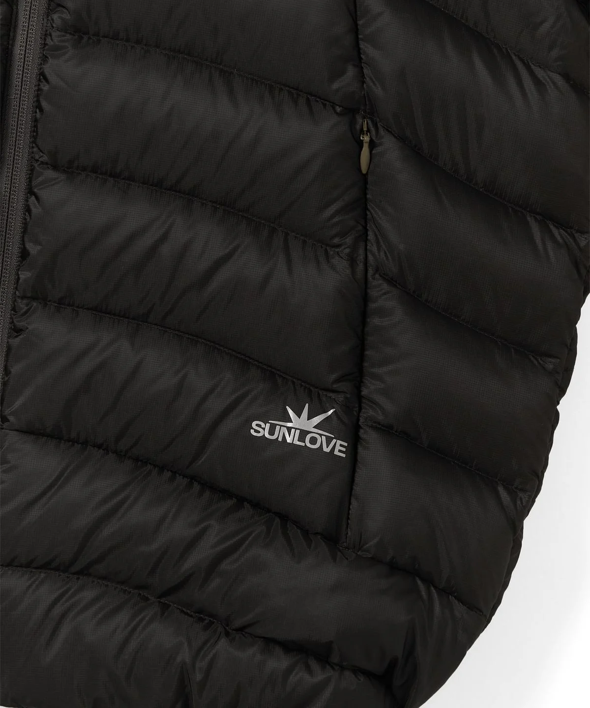 Hooded Fly Light Down Jacket Charcoal 가을부터 겨울까지 뽕 뽑으려고 데려온 썬러브투어 SLCO0OOWHS02CH 가벼움이 남달라요 · 상품 이미지 3